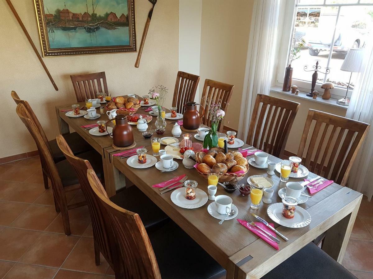 Cafe Hausnordlicht - Ferienwohnung 2 Дорнум Екстериор снимка